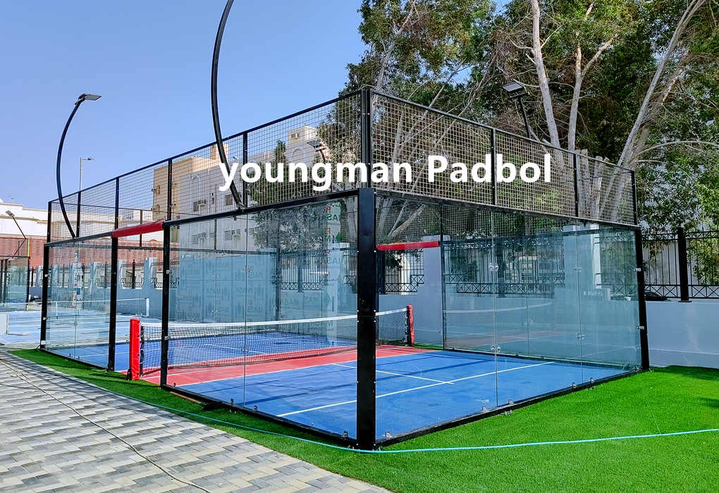 Panoramic Padbol Court