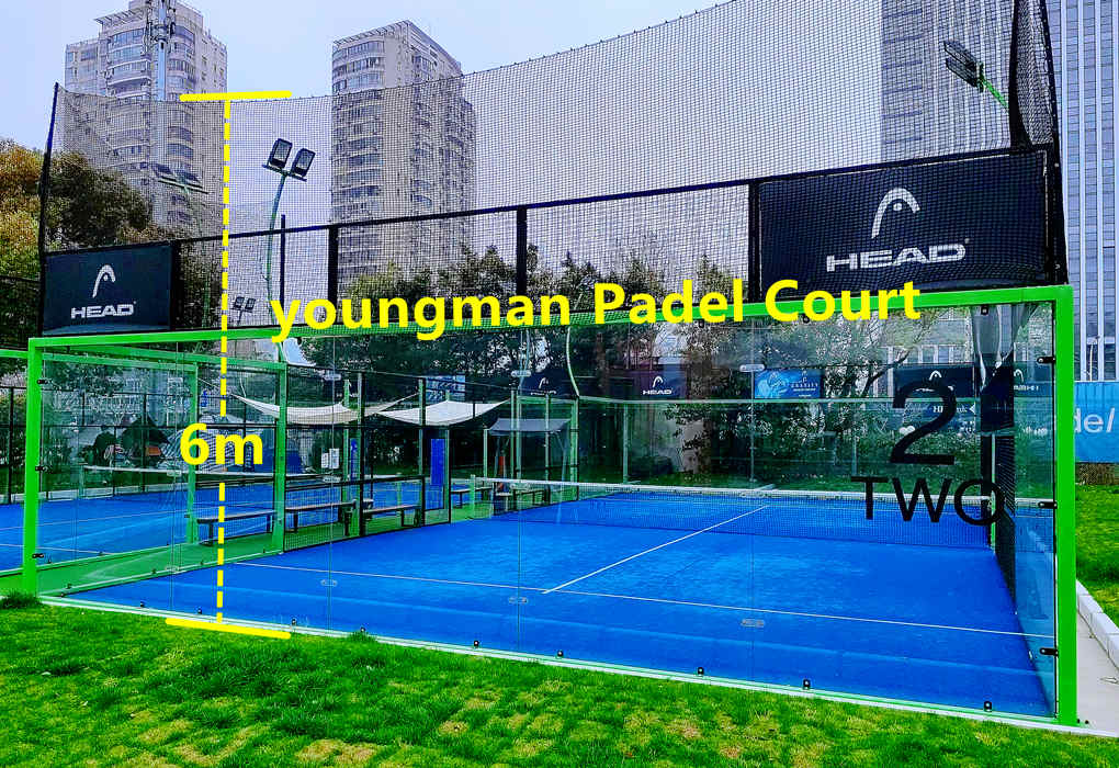 Panoramic Padel Courts From China