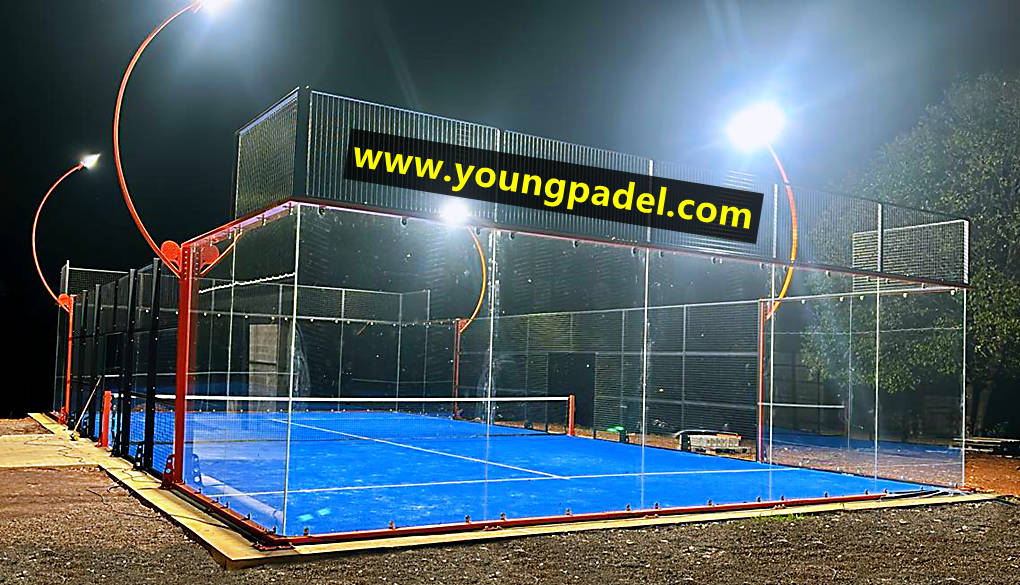 Brazil - 83 Sets Super Panoramic Padel Courts Installed Construction